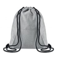 SWEATSTRING Drawstring bag with pocket